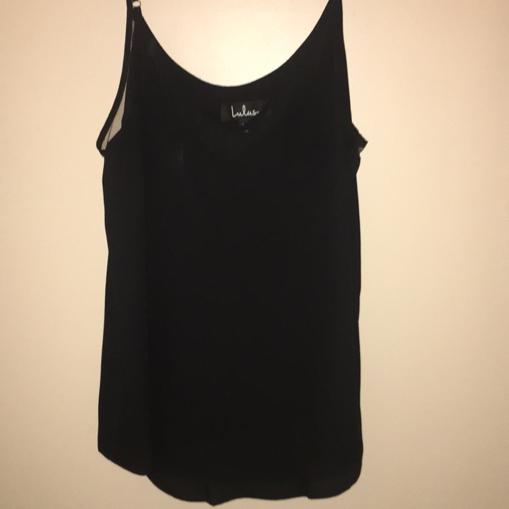 Lulus black tank